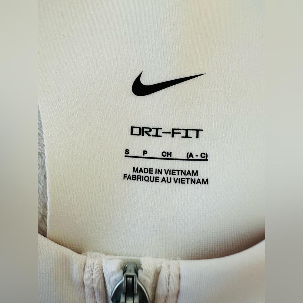 Nike Alpha Women's High-Support Padded Zip-Front Sports Bra Size Small - Picture 4 of 7